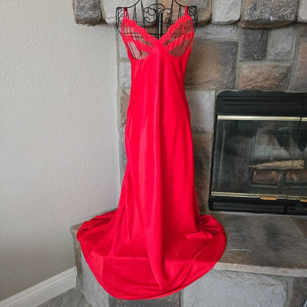 'Gilda By Lady Lynne' Low-Back Maxi Slip Dress